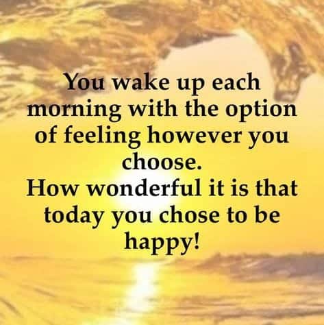 Choose to be Happy