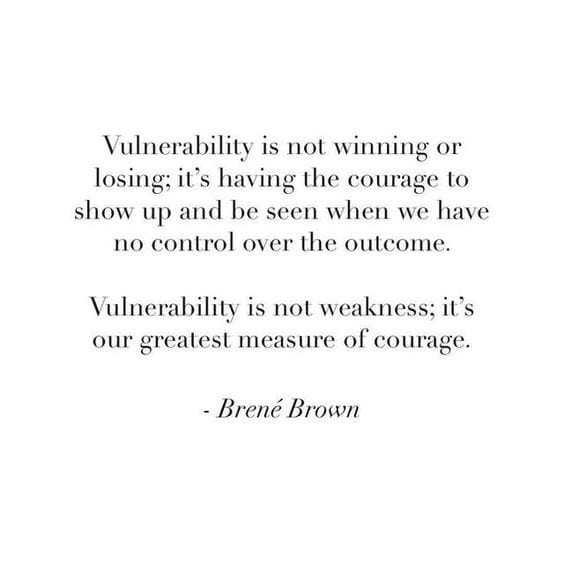 Brene Brown on Vulnerability