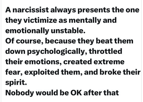 Narcissistic Projections