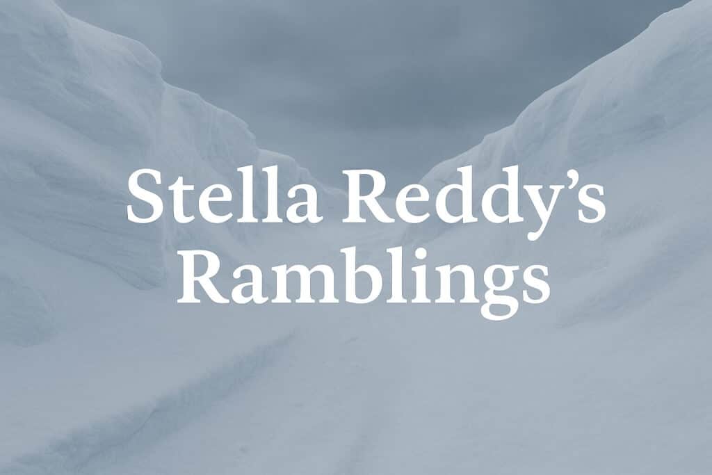 Winter Stella Reddy's Ramblings