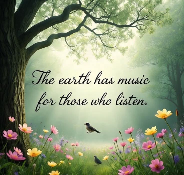 The Earth Has Music For Those Who Listen
