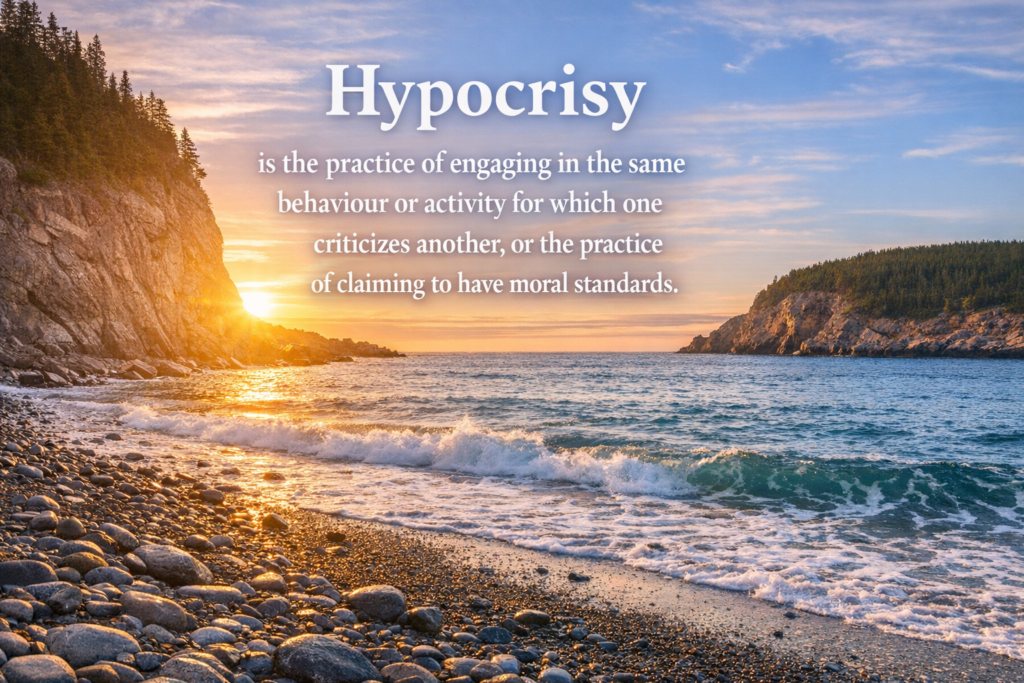 Hypocrisy