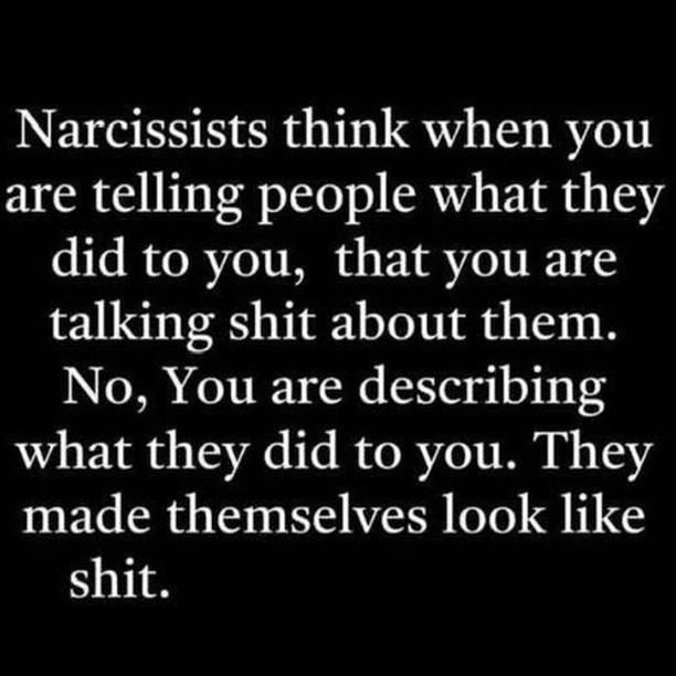 I am not talking shit, I am describing what happened to me